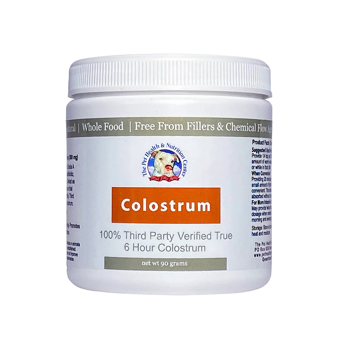 Can the Colostrum be given to my dog dry?