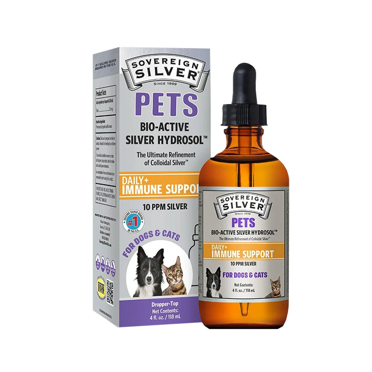 How do I use Sovereign Silver Hydrosol for my dog's ears?