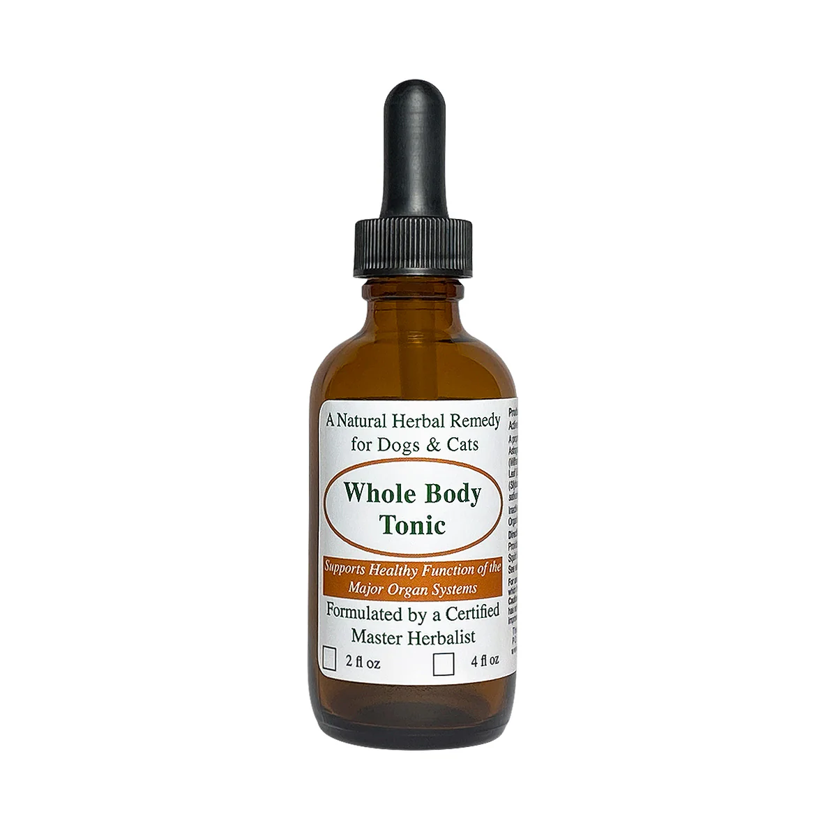 Can your Whole Body Tonic be taken alongside your Kidney Tonic? 