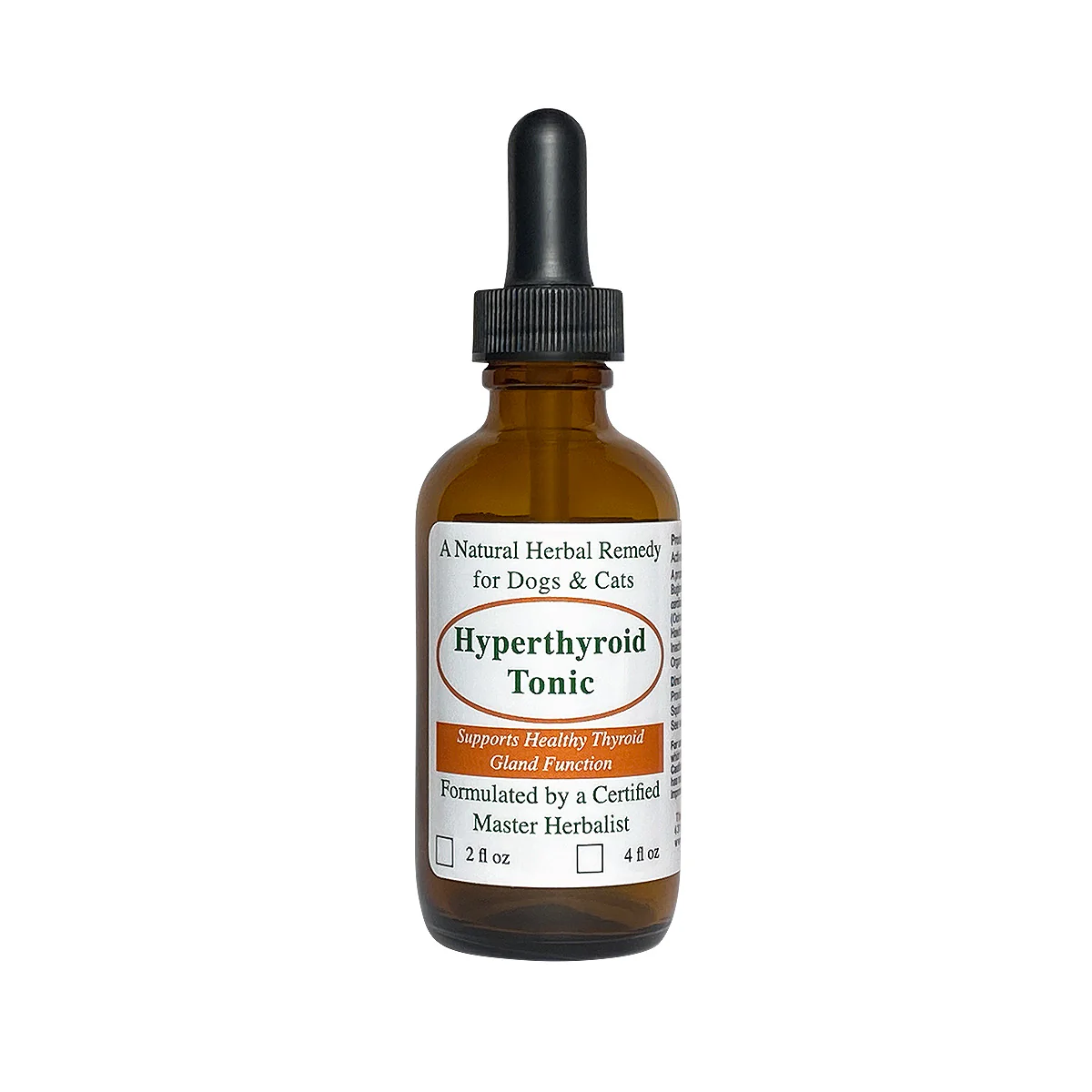 Does the Hyperthyroid Tonic help with the itching in cats?