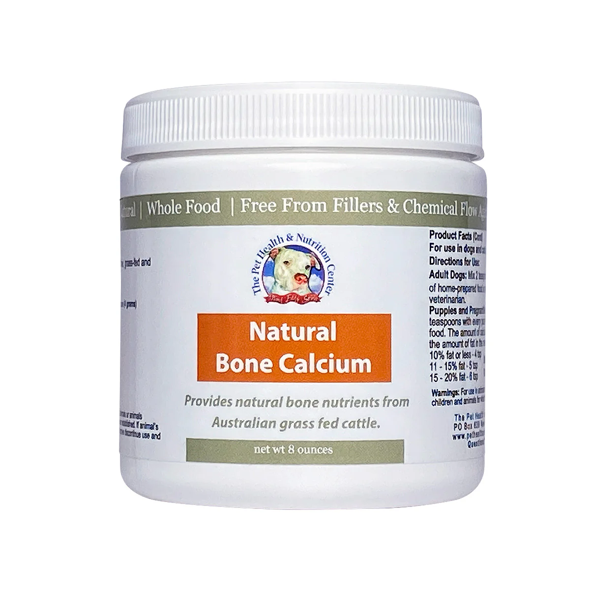 How does Natural Bone Calcium provide vitamin D for my dog?